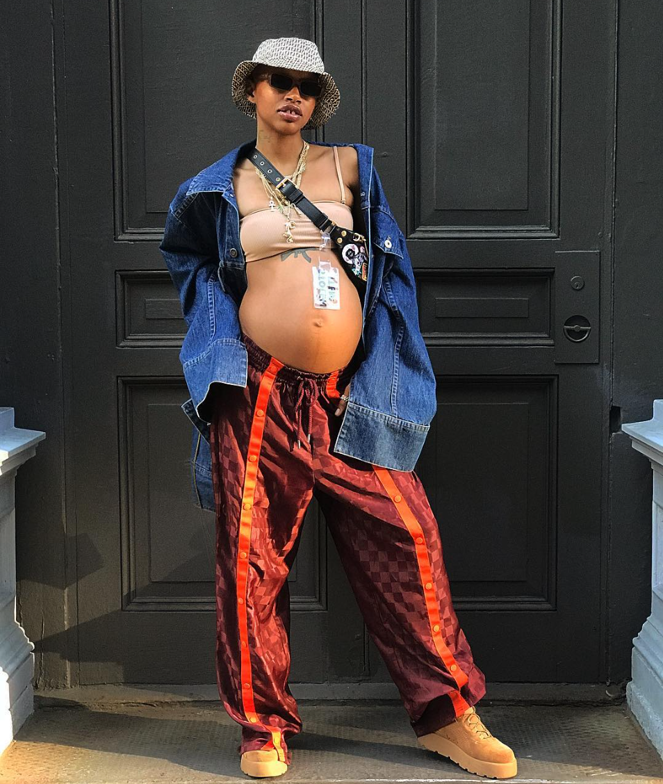 Fenty Campaign Girl Slick Woods Is Pregnant!
